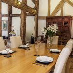 Cowshot Manor barn-dining area3