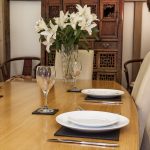 Cowshot Manor barn-dining area