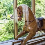 Cowshot Manor barn-rocking horse